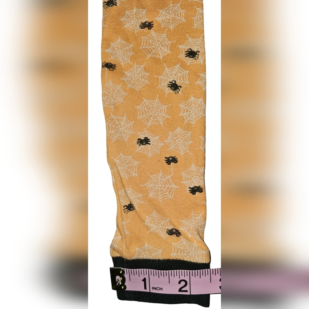 Burt’s Bees Kids Halloween Spider Pajamas Orange Black Organic Cotton Sz 3T - Picture 13 of 15